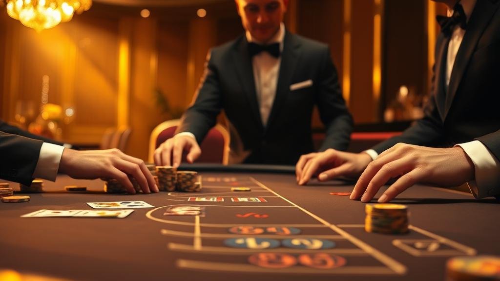 การอ่านเค้าไพ่บาคาร่าสตรีคบนแท็บเล็ต