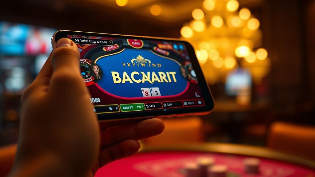 หน้าจอแสดงเค้าไพ่บาคาร่า Evolution