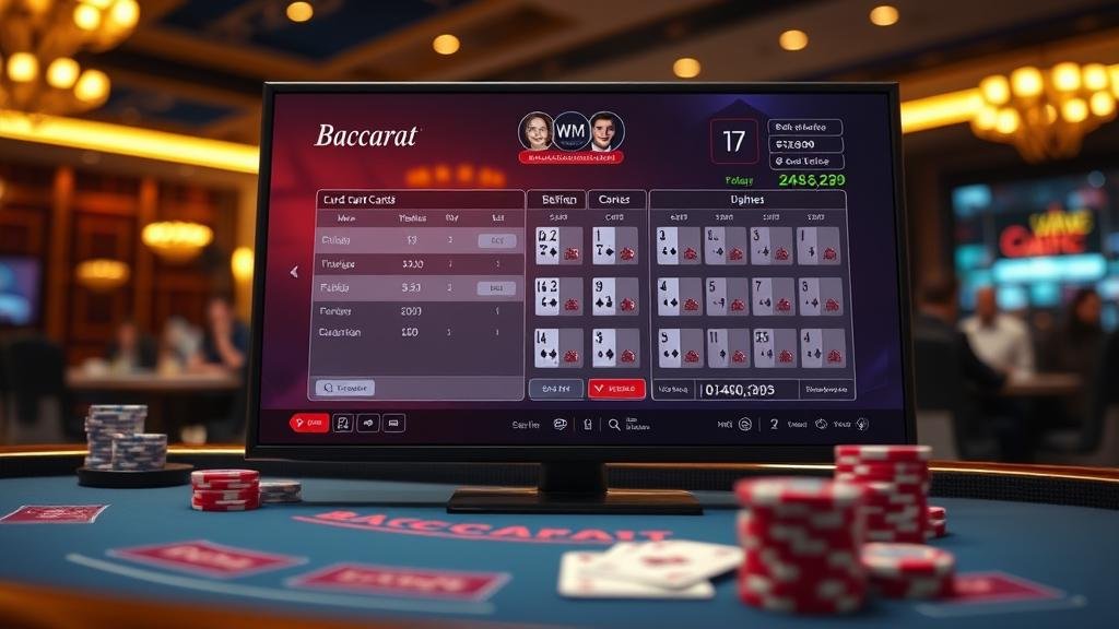 การอ่านเค้าไพ่บาคาร่าบนมือถือ