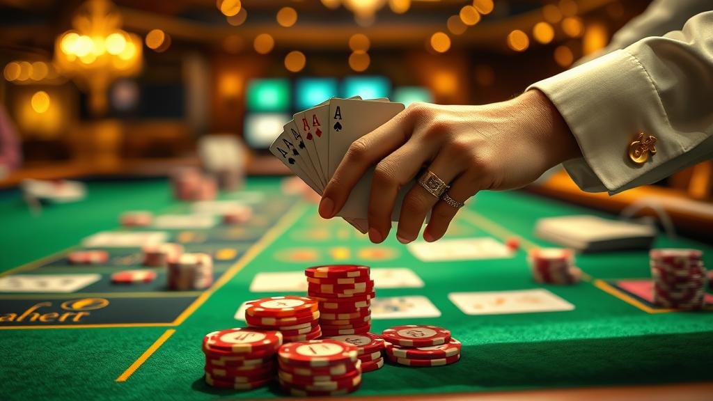 เค้าไพ่บาคาร่า สองติด สองตัด