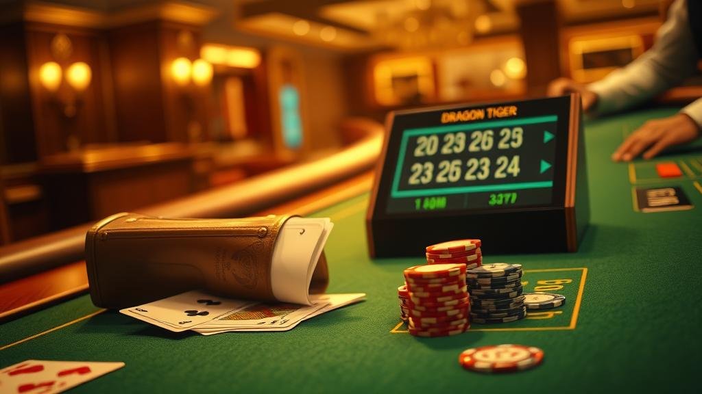 ตัวอย่างเค้าไพ่บาคาร่า สลับยาว และ สามตัด