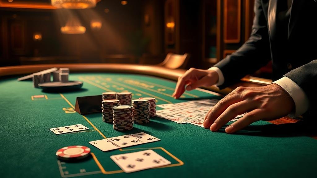 ภาพการเล่นบาคาร่าอย่างมีสติ