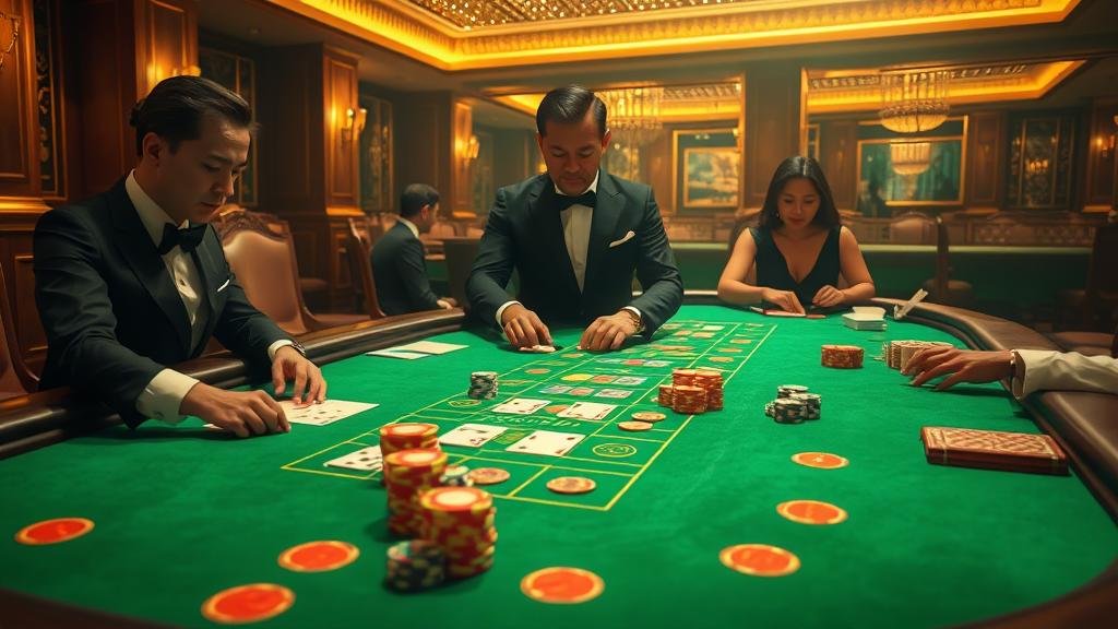 ตัวอย่างเค้าไพ่บาคาร่า มังกร