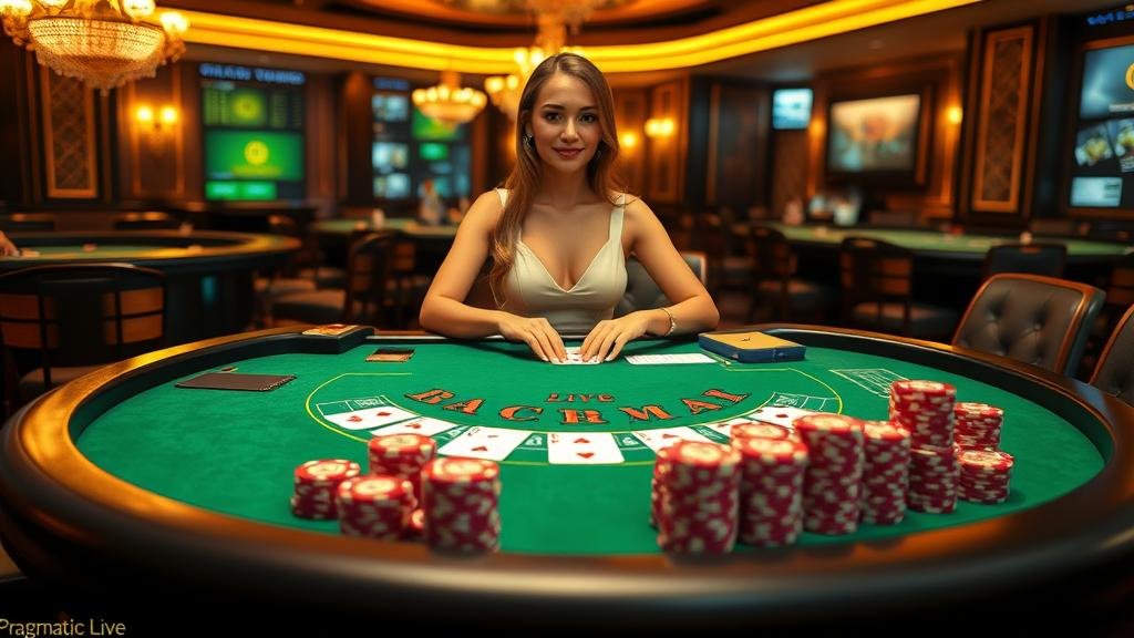 โต๊ะบาคาร่า BG (Big Gaming) ที่มีดีลเลอร์มืออาชีพ