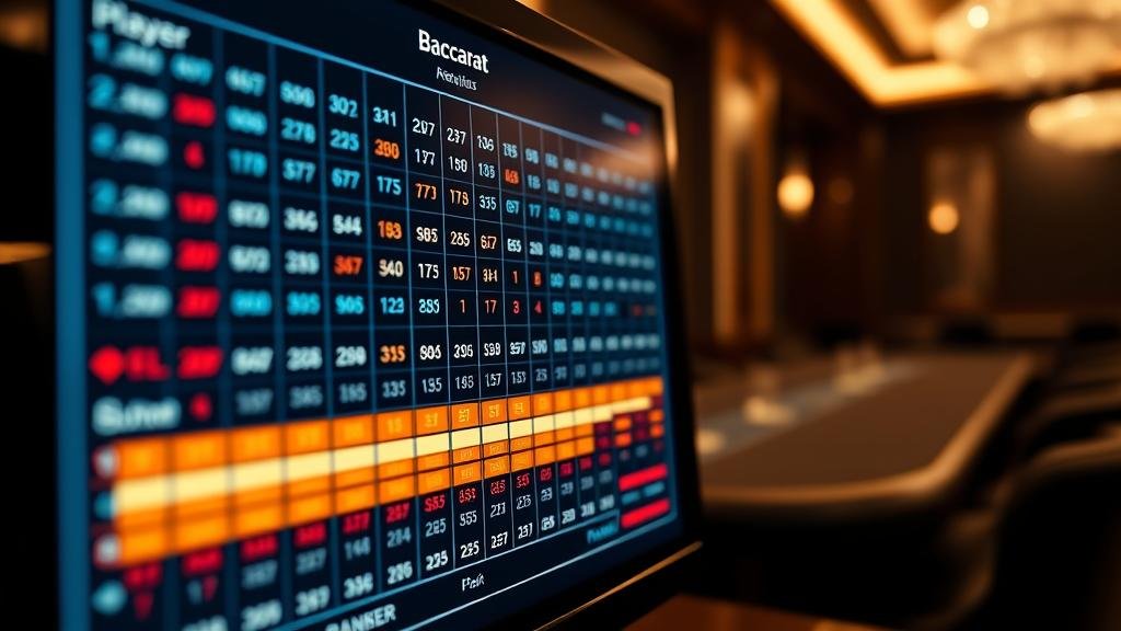 เปรียบเทียบสถิติห้องบาคาร่า