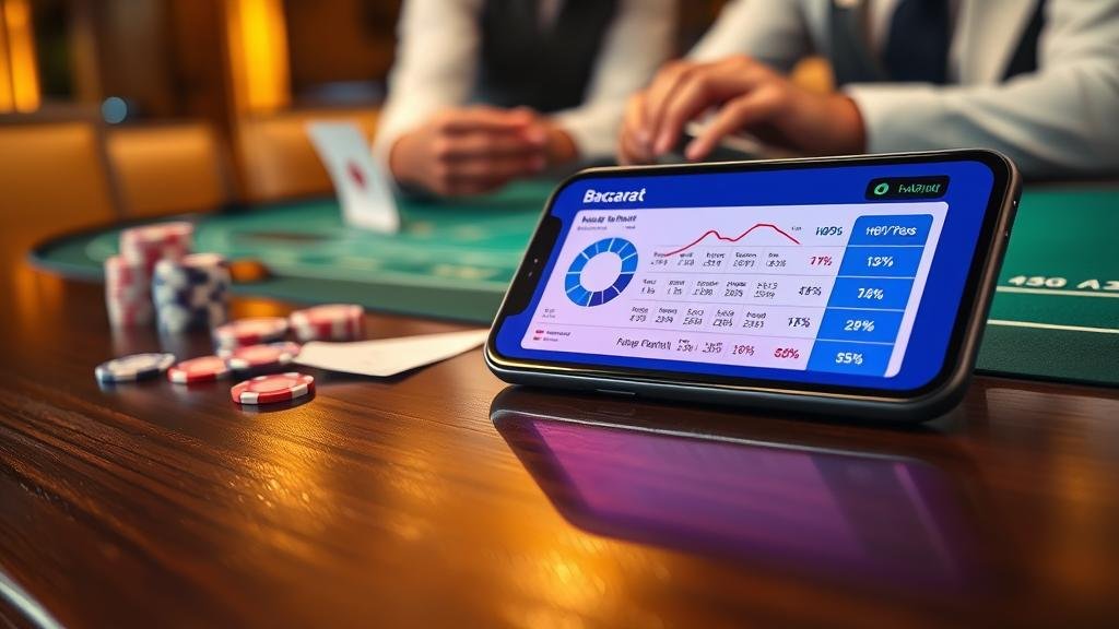 ตัวอย่างหน้าจอเกมบาคาร่าจากค่ายต่างๆ