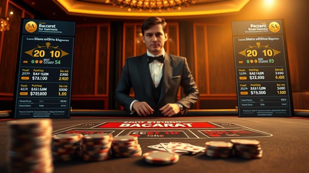 บาคาร่า: คู่มือฉบับเซฟ เลือกห้อง SA พร้อมวิธีเดินเงิน สตรีมสด