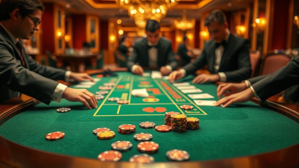 ตารางแสดงเค้าไพ่บาคาร่า