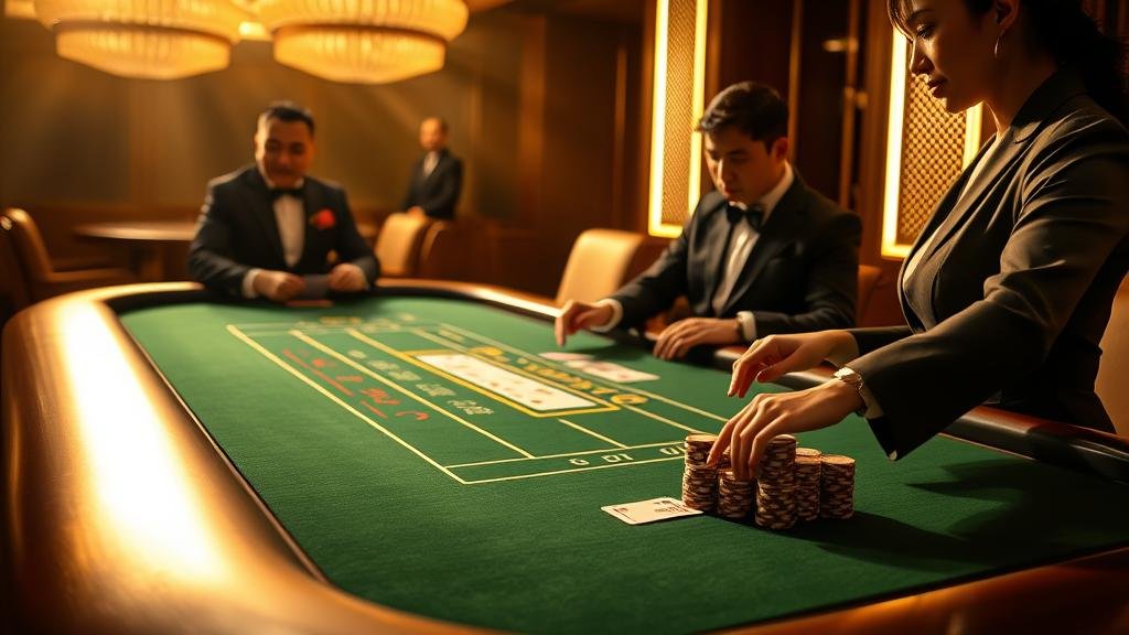 ตัวอย่างการใช้กลยุทธ์มาร์ติงเกลในบาคาร่า