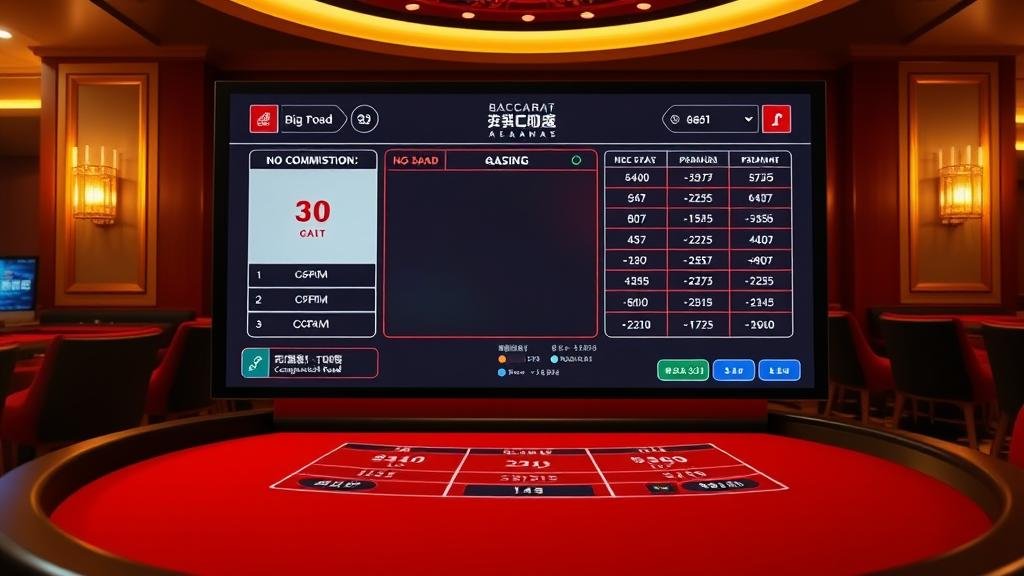 ตารางแสดงเค้าไพ่บาคาร่า: ถนนไม้ขีดและลูกปัด