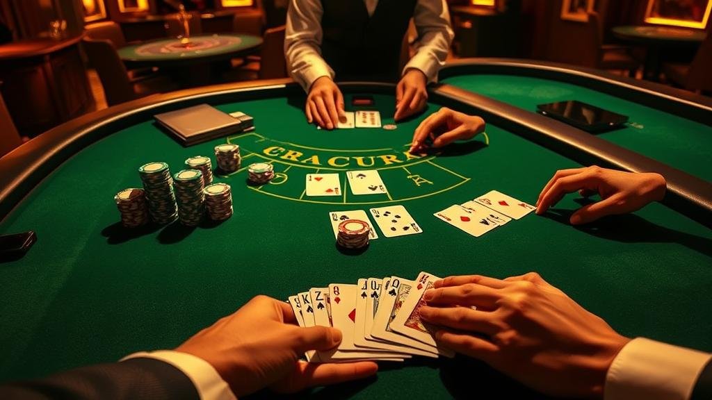 ดีลเลอร์สาวสวยในห้องบาคาร่า Sexy