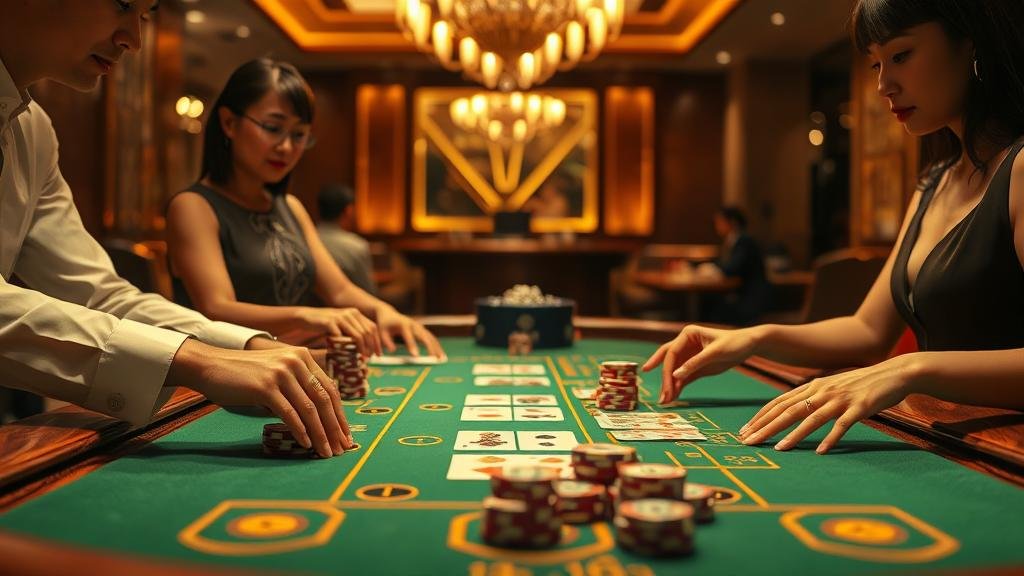 ตารางแสดงอัตราจ่ายบาคาร่า