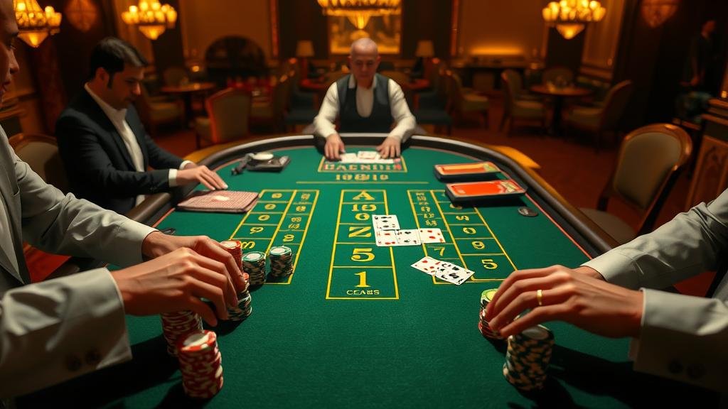 อินเทอร์เฟซเกมบาคาร่า AE Casino