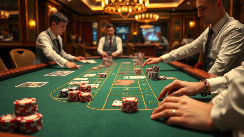 ภาพประกอบกลยุทธ์การเดินเงินบาคาร่า