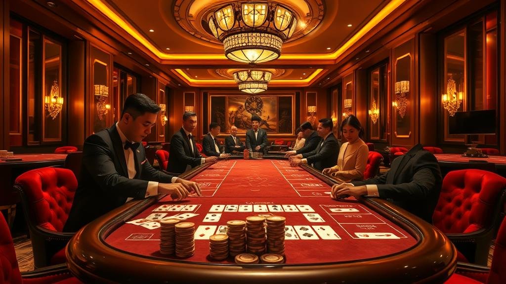 ตัวอย่างเค้าไพ่บาคาร่า: ถนนใหญ่และถนนเล็ก