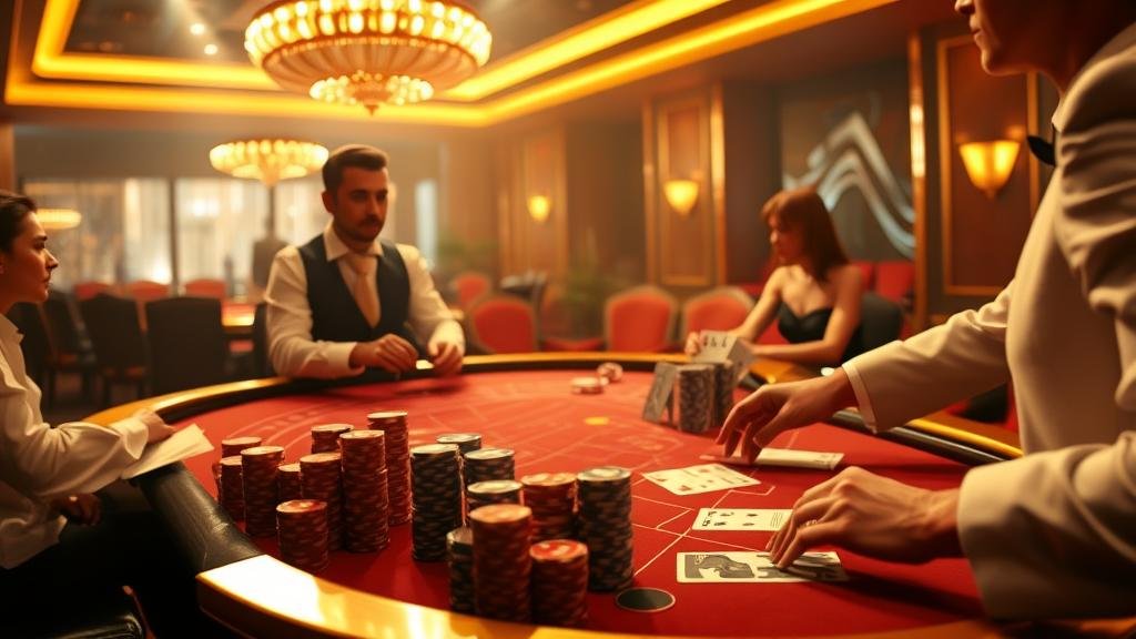 ห้องบาคาร่า AG ที่ดูเป็นมืออาชีพ