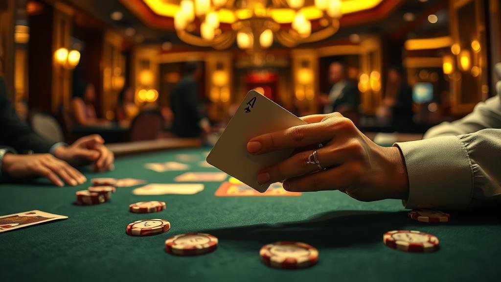 ตัวอย่างเค้าไพ่ถนนเล็ก บาคาร่า