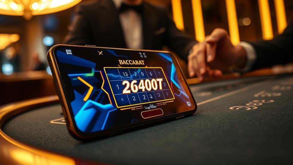 การเล่นบาคาร่าบนสมาร์ทโฟน