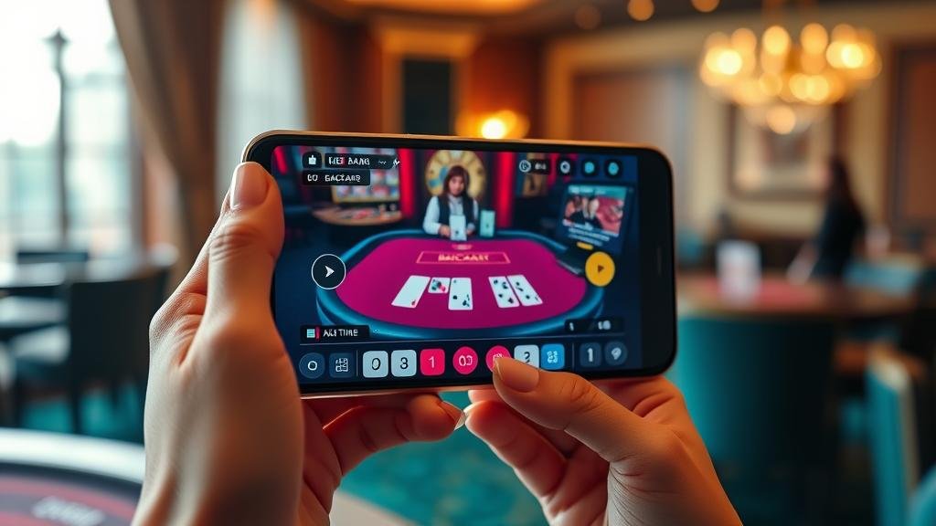 บาคาร่าค่ายดัง: เทคนิคเดินเงินคงที่และเลือกห้องเด็ดบนมือถือ iOS/Android