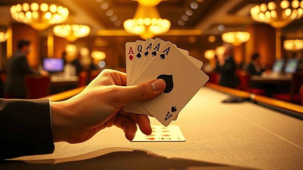 บรรยากาศโต๊ะบาคาร่า VIP สุดหรู