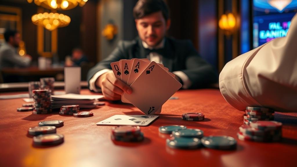 หน้าจอแสดงผลเปอร์เซ็นต์ AE ในเกมบาคาร่า WM