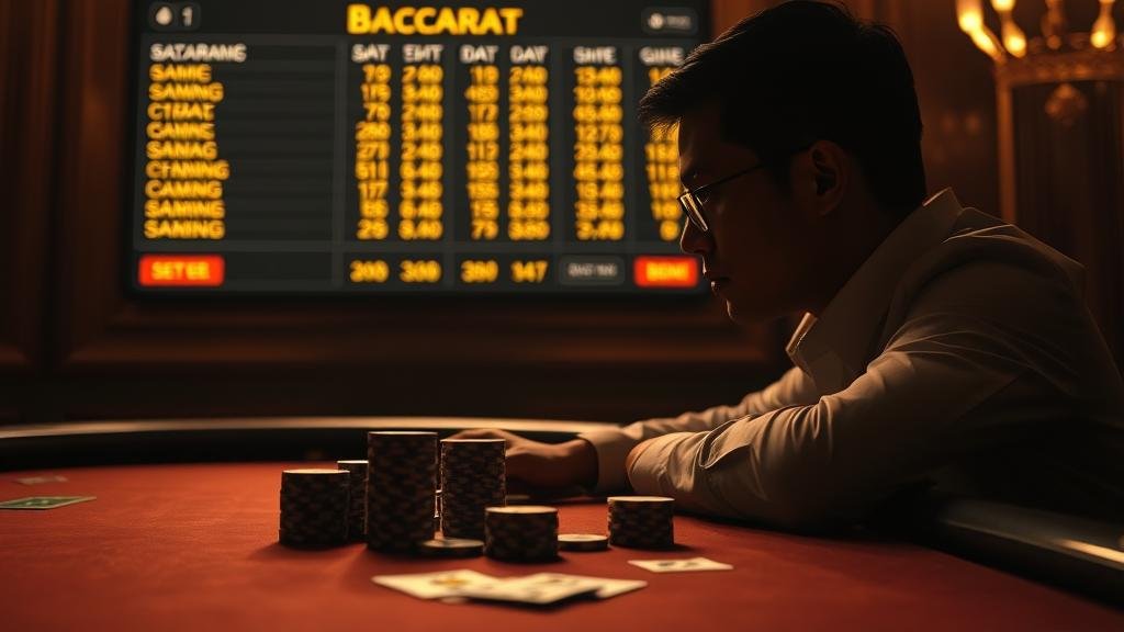 การเปรียบเทียบสูตรบาคาร่าและสถิติ