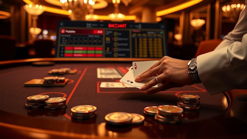 กราฟสถิติและอัตราจ่ายบาคาร่า