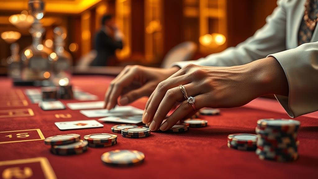 อินโฟกราฟิกแสดงสูตรและสถิติบาคาร่า