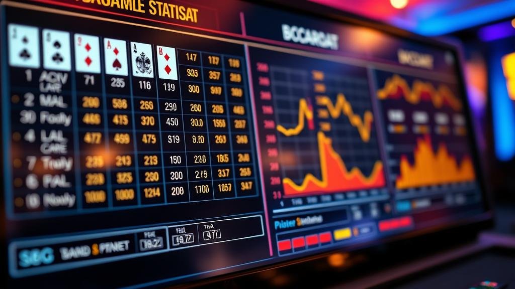 ตารางแสดงการเดินเงินบาคาร่าแบบต่างๆ