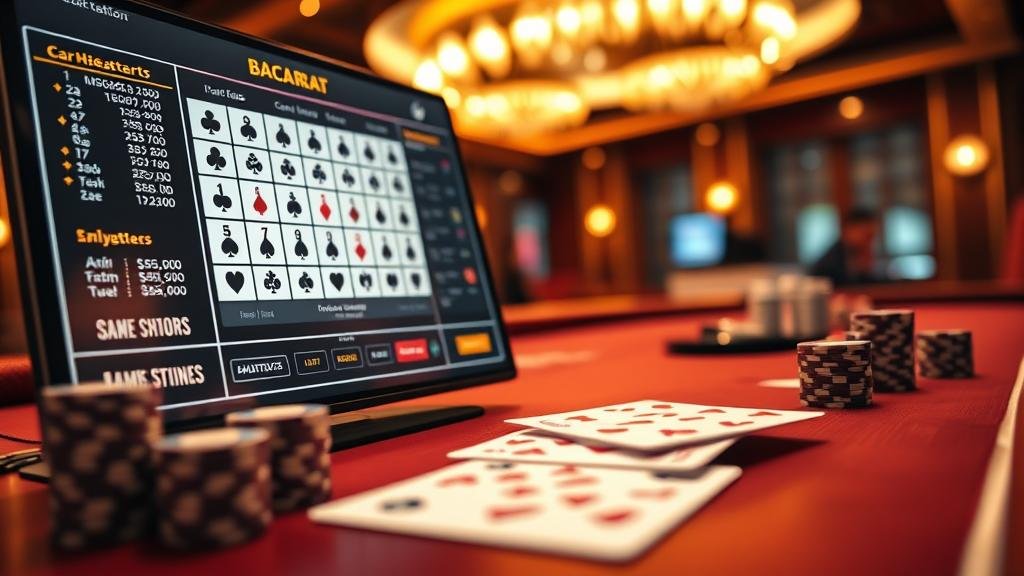 ภาพประกอบเค้าไพ่บาคาร่า BG สองตัด