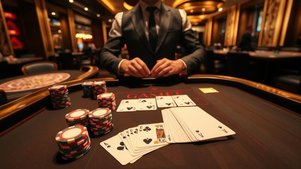 หน้าจอเกมบาคาร่าจากค่าย EBet, Vivo, และ AE