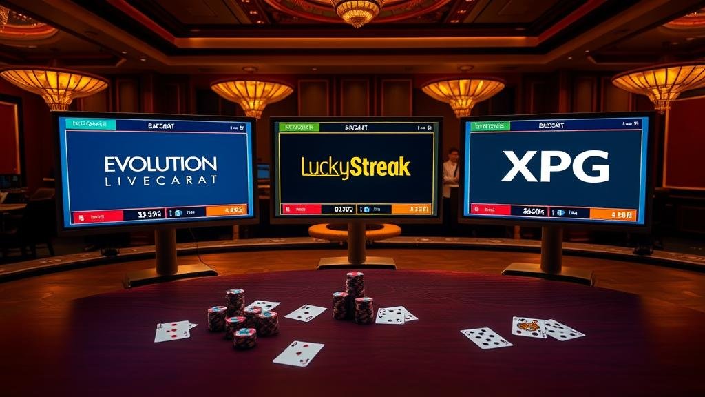 เคล็ดลับเลือกห้องบาคาร่า Evolution, LuckyStreak, XPG: อ่านเค้าไพ่ สองติด, มัง...