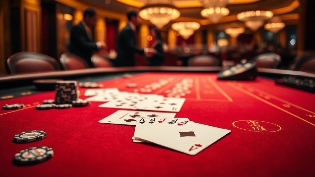 ตัวอย่างเค้าไพ่ปิงปอง บาคาร่า