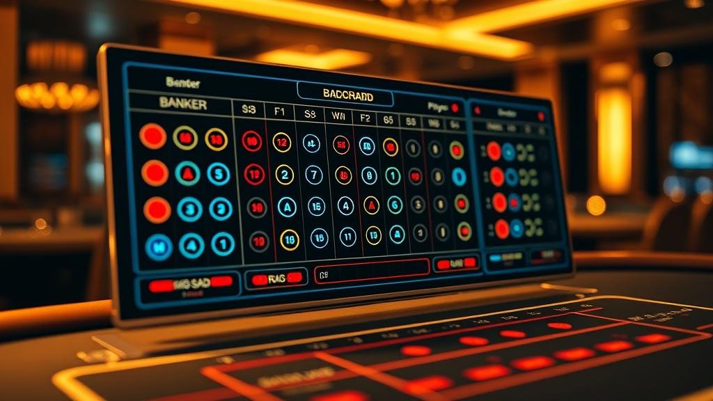 หน้าจอแสดงผลบาคาร่าไร้ค่าคอมมิชชั่น