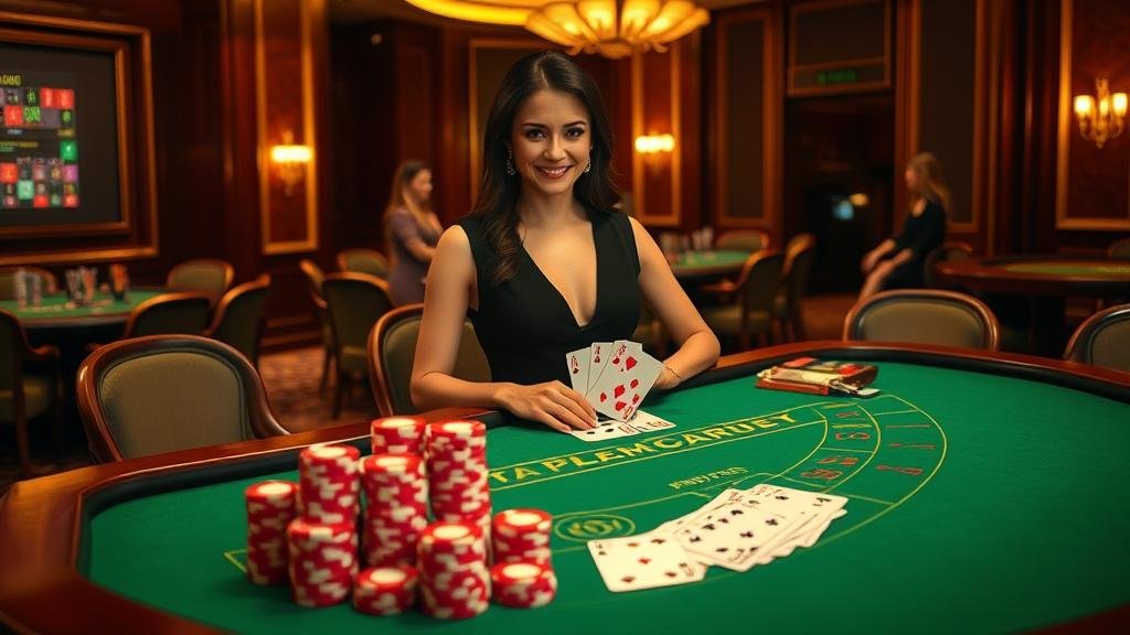 หน้าจอเกมบาคาร่า AllBet