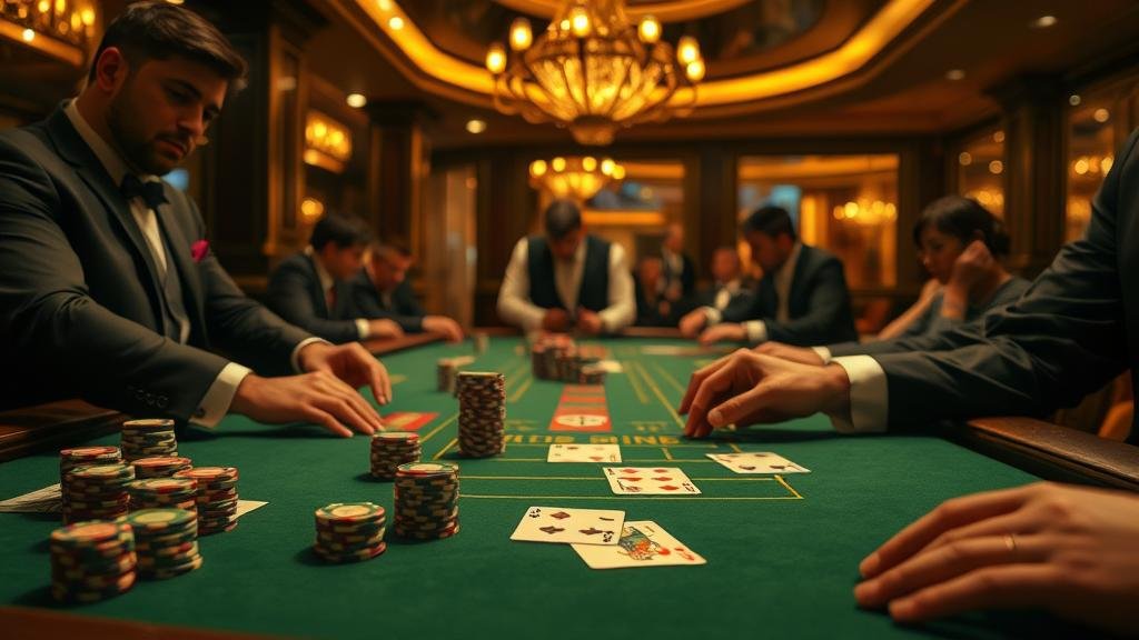 การเดินเงินบาคาร่าสำหรับผู้เล่นงบสูง