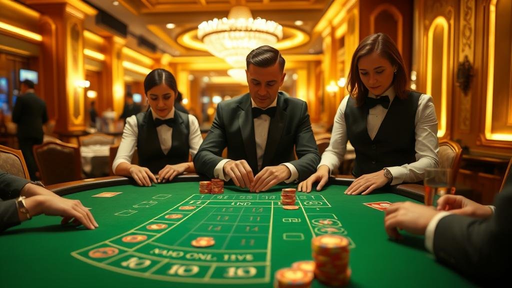 ภาพประกอบกลยุทธ์การเดินเงินบาคาร่า