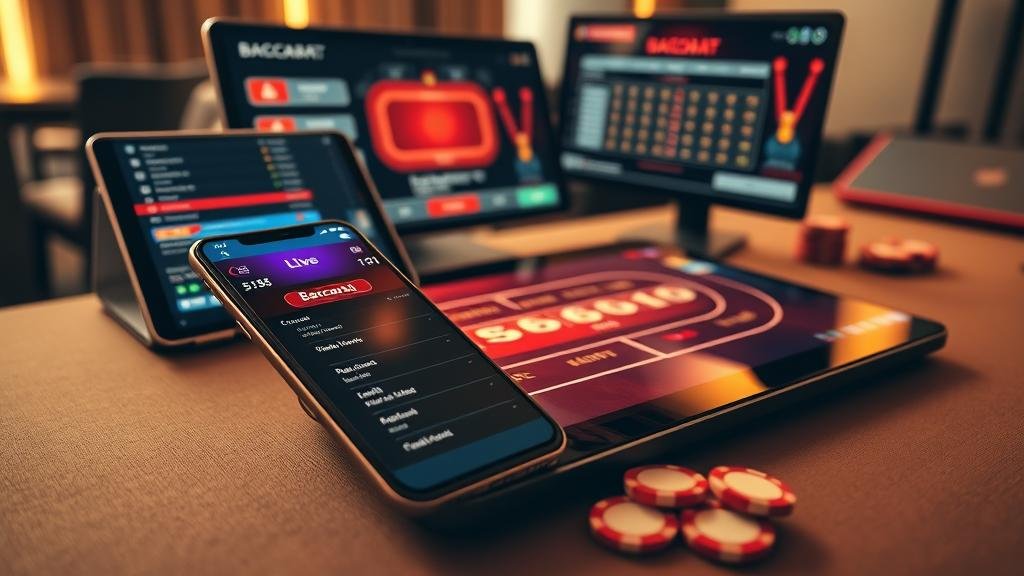 บาคาร่าเรียลไทม์: คู่มือวิเคราะห์ฉบับเซียนบนทุกอุปกรณ์ Android, iOS, iPad, De...