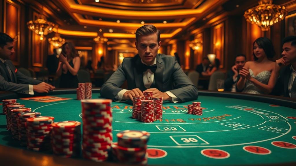 หน้าจอเกมบาคาร่า WM พร้อมสถิติไพ่