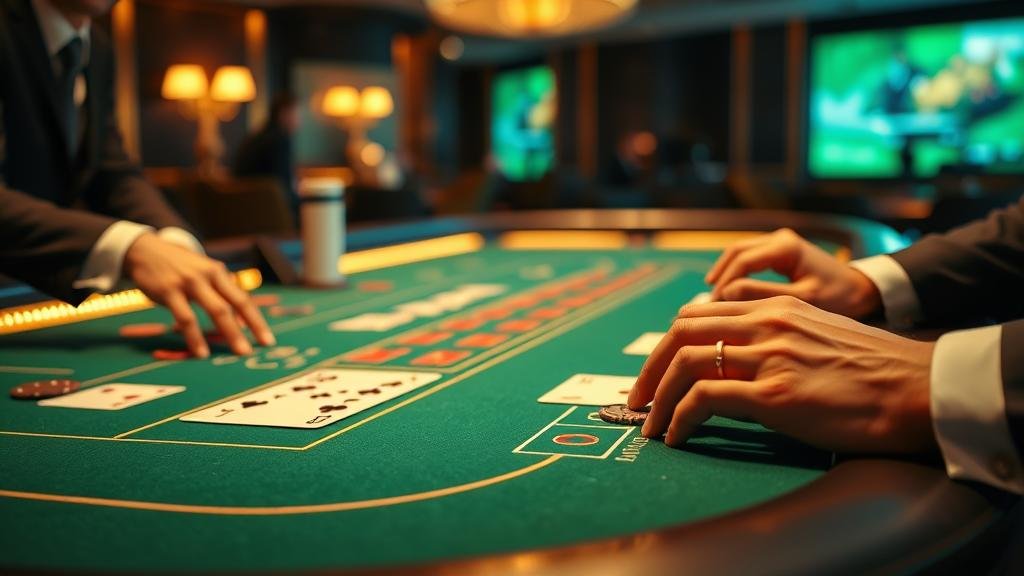 โต๊ะบาคาร่าสด AG หรือ BG พร้อมอินเทอร์เฟซที่ชัดเจน