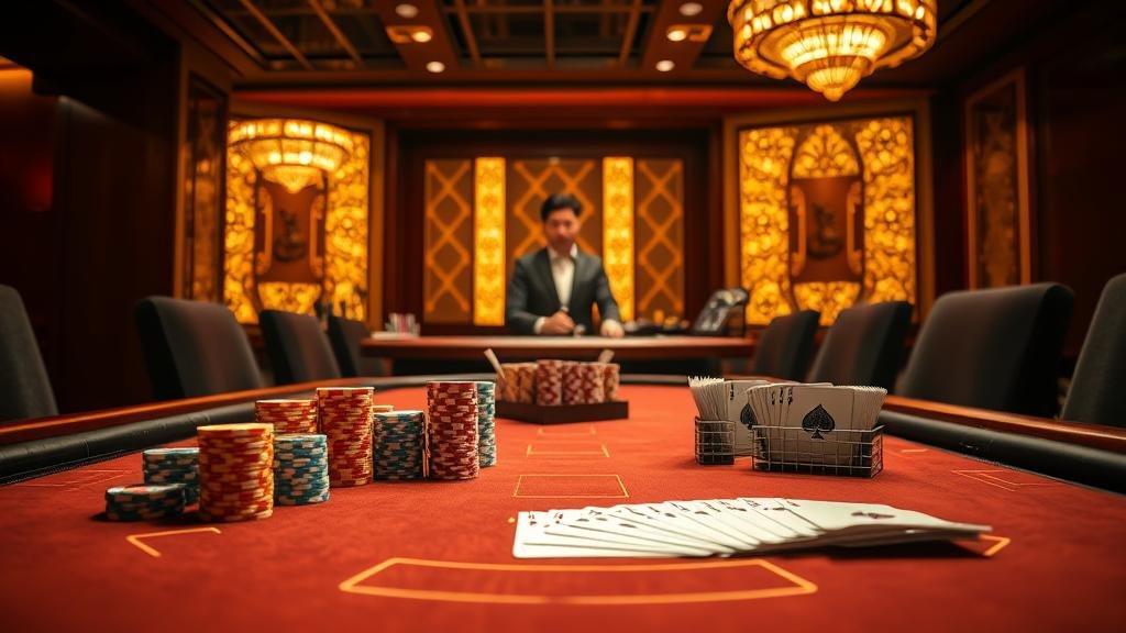 การแจกไพ่บาคาร่า