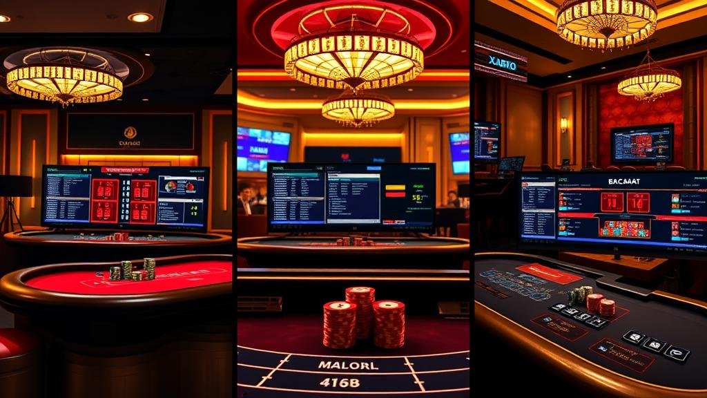 ตัวอย่างเค้าไพ่บาคาร่าที่นิยม