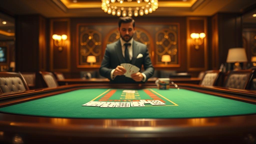 ห้องบาคาร่า Sexy ที่มีดีลเลอร์สาวสวยและบรรยากาศเร้าใจ