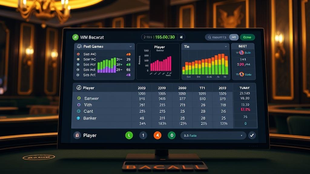 เปรียบเทียบหน้าจอเกมบาคาร่าจากค่ายต่างๆ