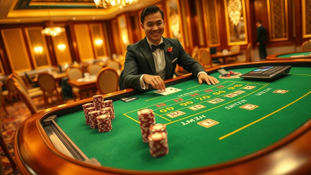 ตัวอย่างการอ่านเค้าไพ่ถนนใหญ่ในบาคาร่า