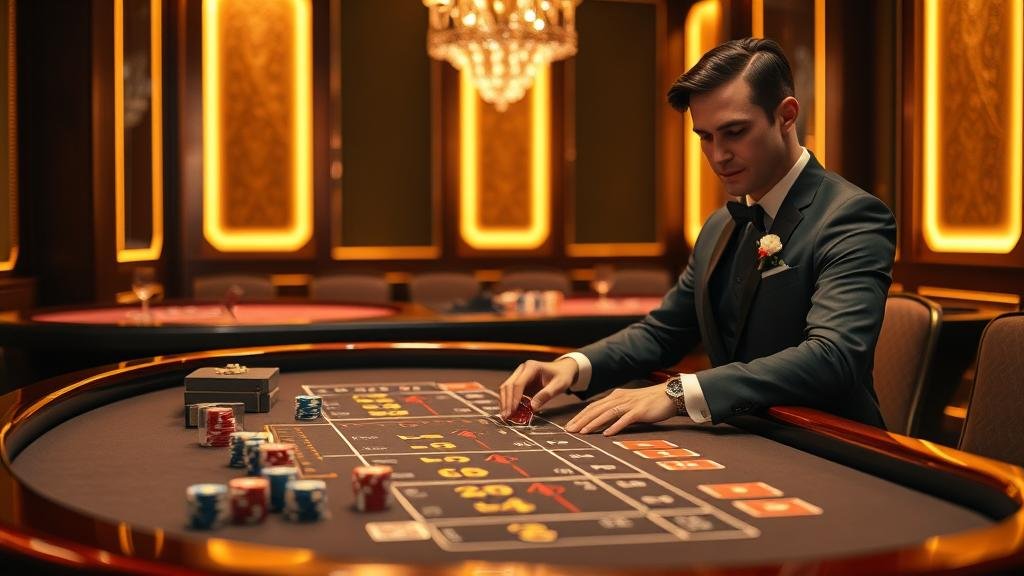 อินเทอร์เฟซห้องบาคาร่าจาก Entwine Tech