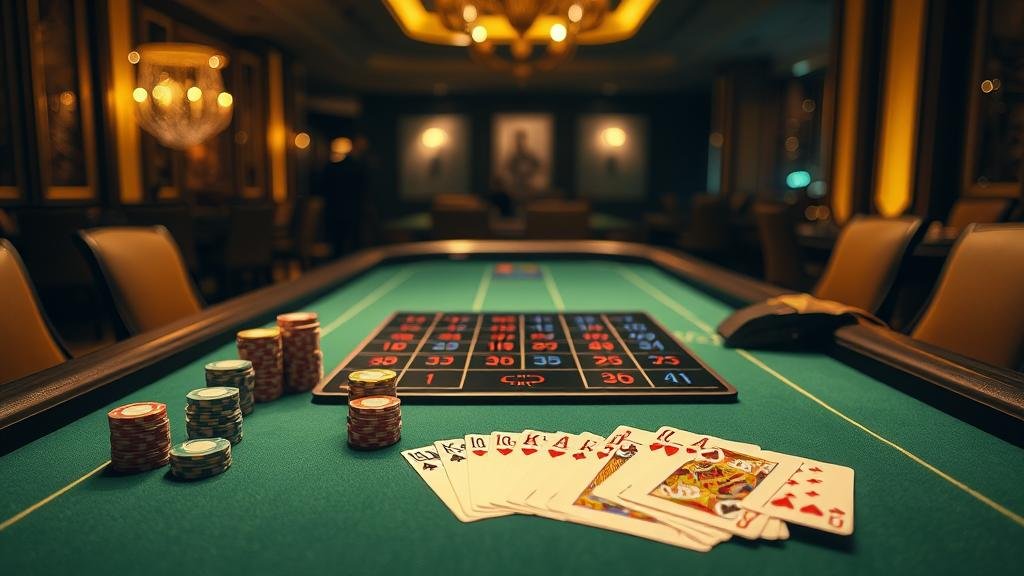 หน้าจอเลือกห้องบาคาร่าจากค่าย BGaming และ Ezugi