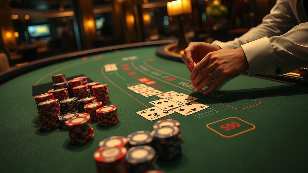 ตารางแสดงรูปแบบเค้าไพ่บาคาร่า