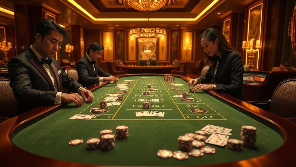 ตัวอย่างเค้าไพ่บาคาร่ารูปแบบต่างๆ