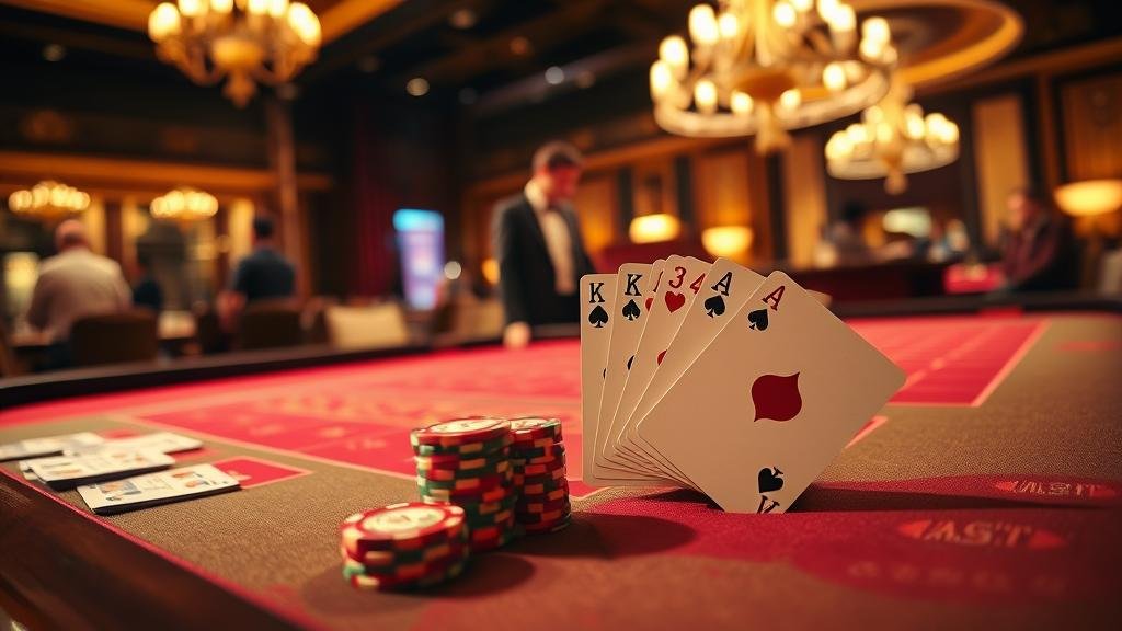 การแสดงผลเค้าไพ่บาคาร่า ถนนใหญ่